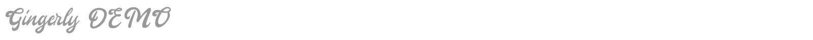 Gingerly font preview